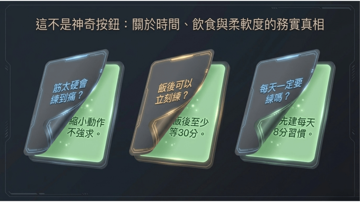 氣功常見問題的務實解答與練習提醒